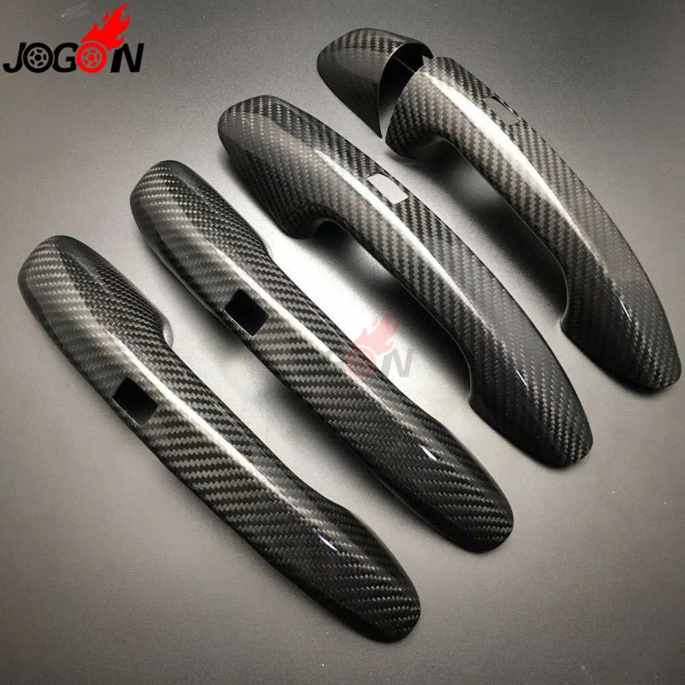 

Dry Carbon Fiber Door Handle Cover Trim For Mercedes Benz GLE W167 GLE350 GLE43 GLE450 GLE53 GLE63 2020