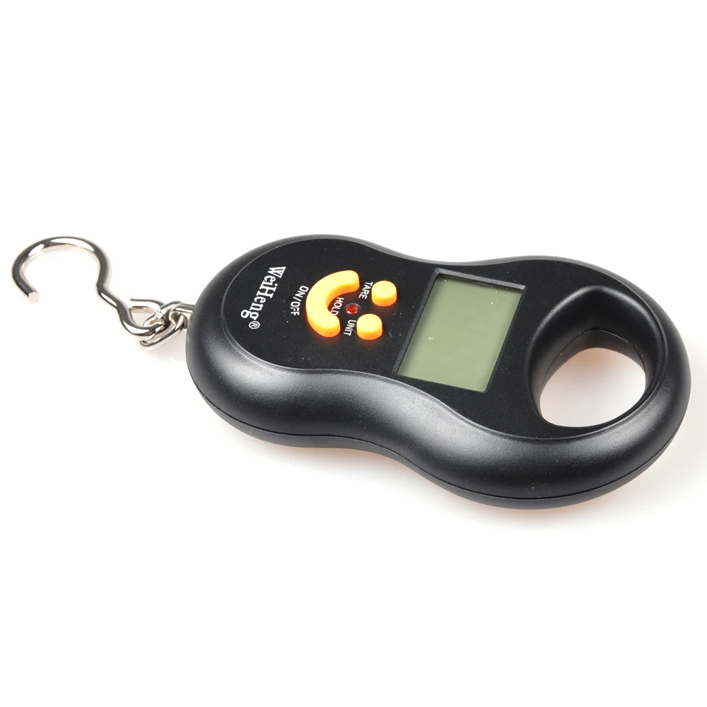 Electronic 50Kg 10g Hanging Scale LCD Kitchen Digital Scale BackLight Fishing Weights Pocket Scale Travel Luggage Scales