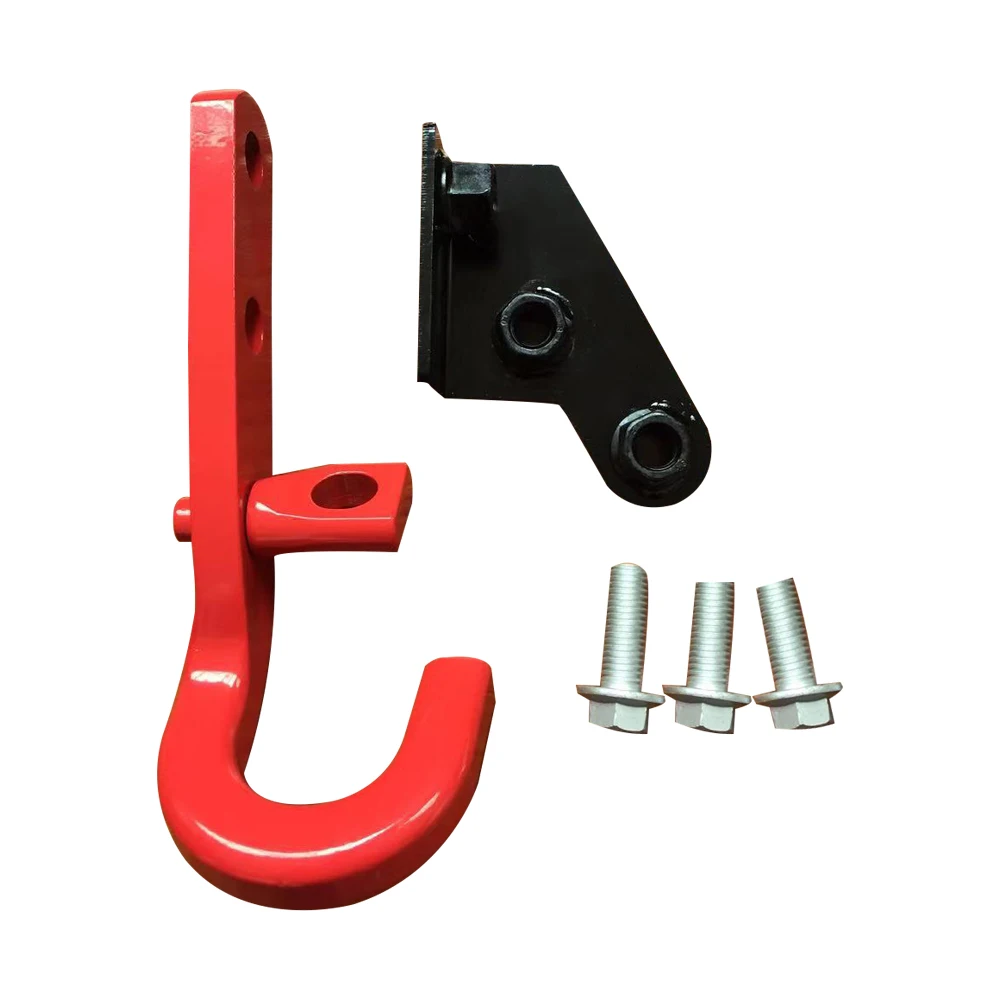 Left and Right Rear Trailer Hitch Steel Car Towing Hook for Jeep JK 2007-2017 lantsun J355J355-1