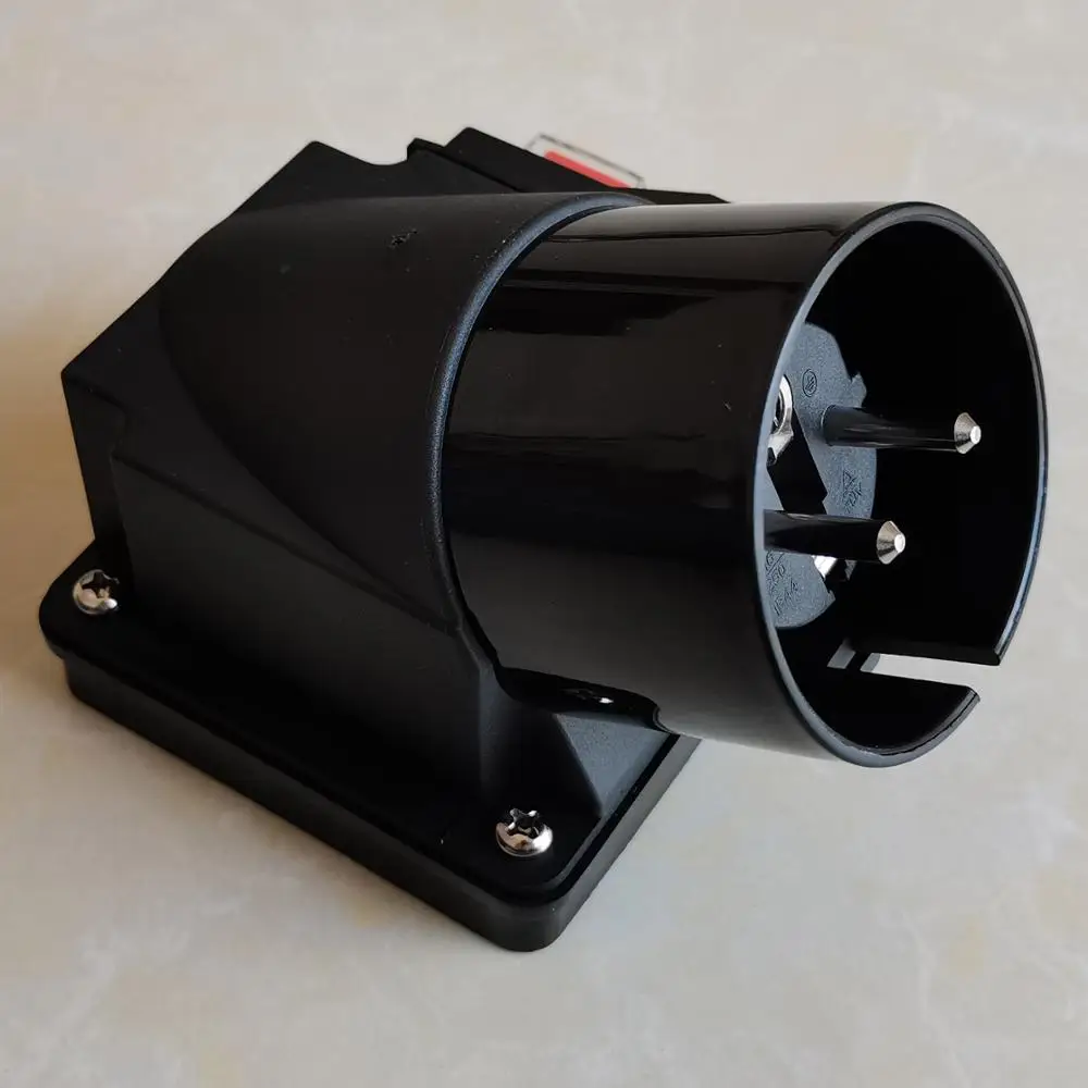 KEDU KOA5L Interruptor de botón electromagnético con enchufe 2P+E 250V 16A IP54 CE