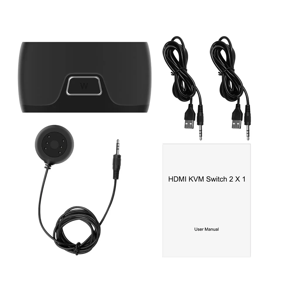 Kvmスイッチ4 hdmi usb 2.0スイッチャー用ラップトップ2個共有マウスキーボードモニタープリンター