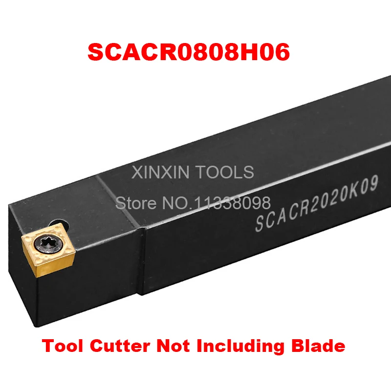 SCACR0808H06 8*8 Metal Lathe Cutting Tools Lathe Machine CNC Turning Tools External Turning Tool Holder S-Type SCACR