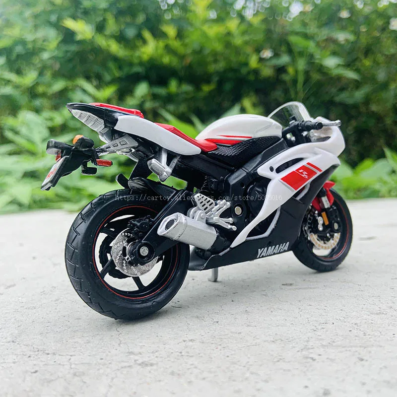 Maisto 1:18 Yamaha YZF R6 Road star original authorized simulation alloy motorcycle model toy car Static collection model