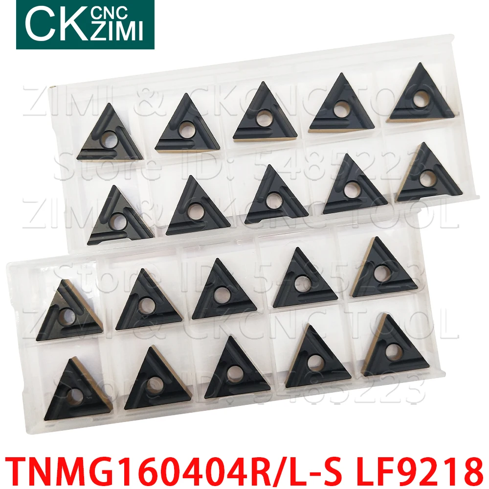 TNMG160404R-S LF9218 TNMG160404L-S LF9218 Карбид долбежный внутренний внешний токарный станок с ЧПУ Режущий инструмент TNMG для стали