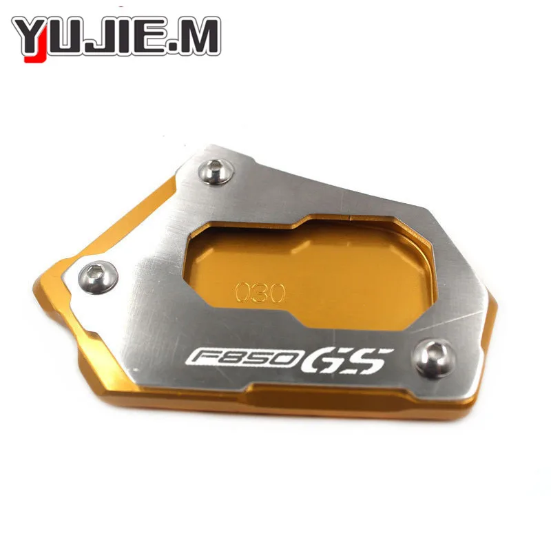 Motorcycle CNC Kickstand Foot Side Stand Extension Pad Support Plate Enlarge For BMW F850GS F750GS F850 F750 GS F 750 GS F 850 view 5