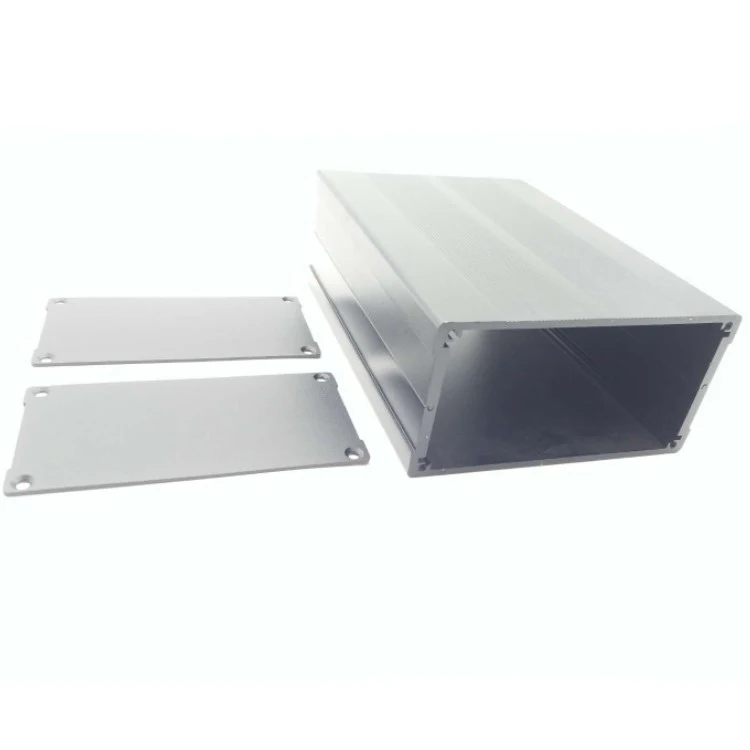 1  Set 150x105x55mm DIY Aluminum Enclosure Case Electronic Project PCB Instrument Box