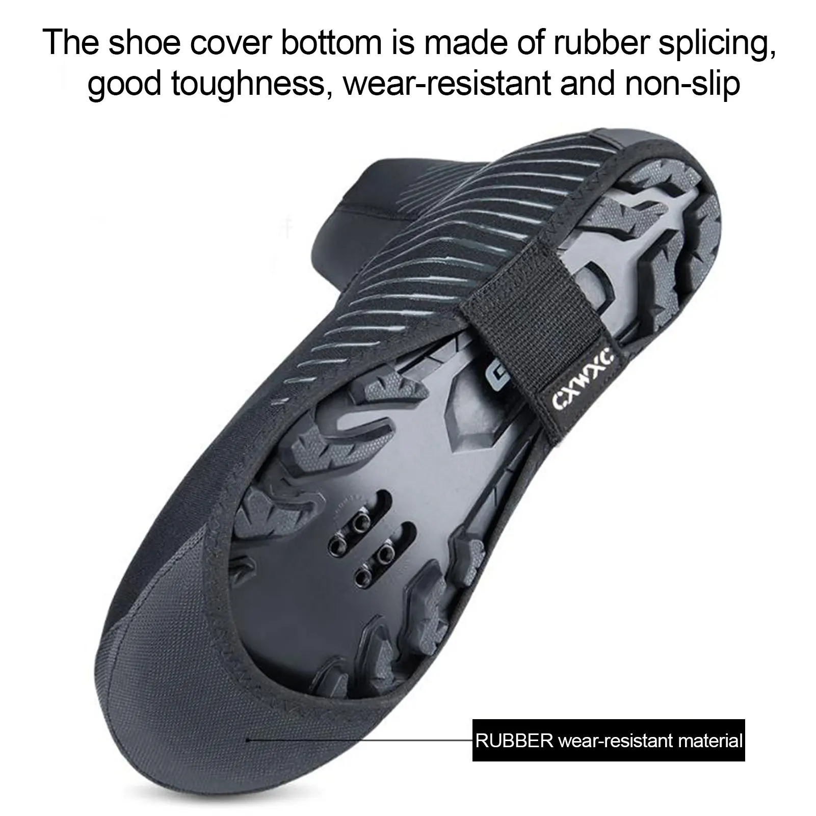 Cycling Boots Shoe Cover Bike Riding Lock Shoe Cover MTB Waterproof Warm Shoe Protector Windproof Outdoor Riding Thick Shoe Cove