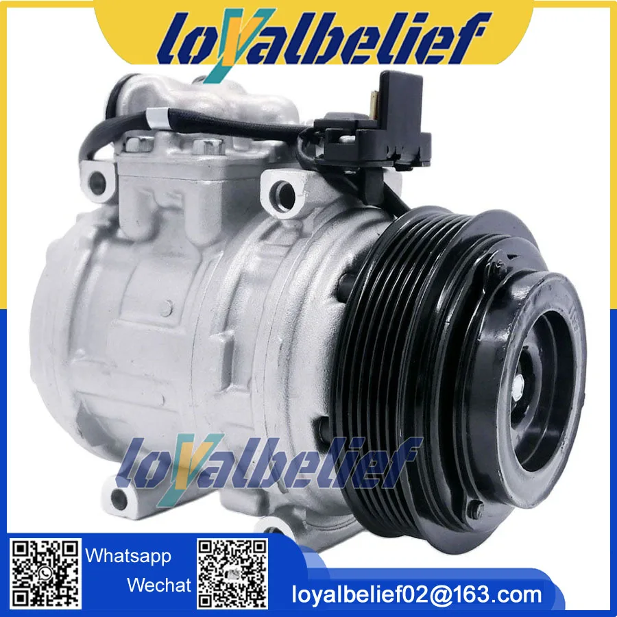 For Mercedes w124 AC Compressor 10P15C 0031319501 0031317001 0002302411 0031316601 247100-5910 147100-0755 0471008970 0471008975