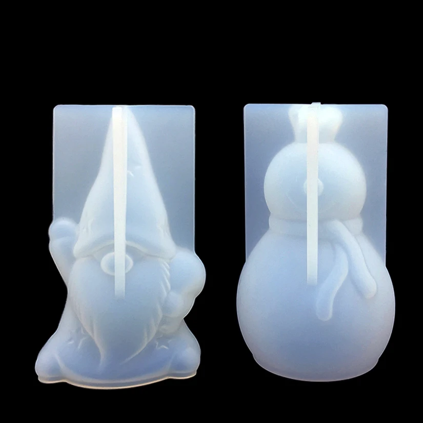 3D Bär Einhorn Horn Weihnachts-Hirsch Baum Katze Liebesherz Löwe Wolf Ente Silikon Zuckerform Fondant Kuchendekorationswerkzeuge – Detail 36