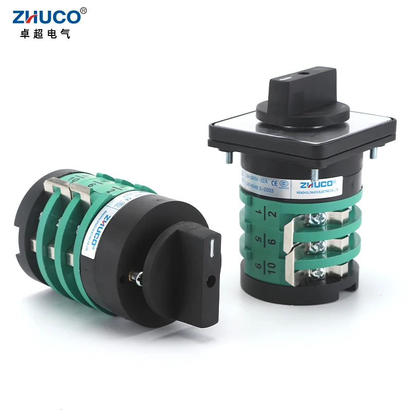 

ZHUCO KDHC-32/3X3-3 32A Gas Shielded Welding Machine 3 Gears 3 Sections Adjustable Welding Machine Rotary Changeover Cam Switch