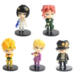 Figuras de acción de JoJo Bizarre Adventure, juguetes de 10cm, 10 estilos aleatorios, Q Posket Dio Brando, modelo de muñeca Giorno, 1 ud.
