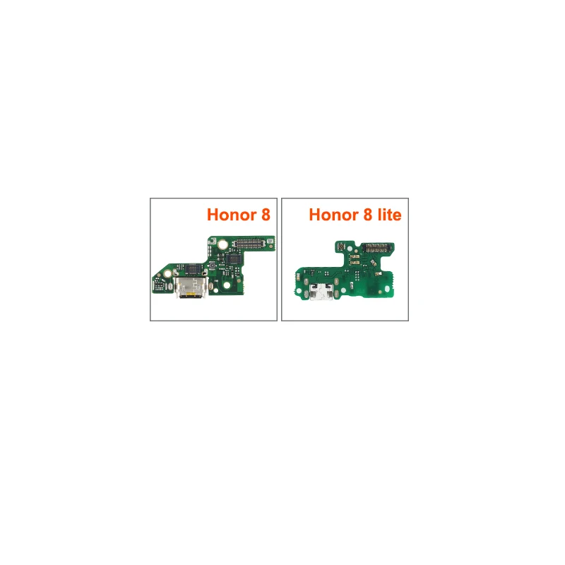 Charging Port Connector Board Parts Flex Cable With Microphone Mic For HuaWei P9 Honor 8 9 9i 10 20 lite 20i pro play play3