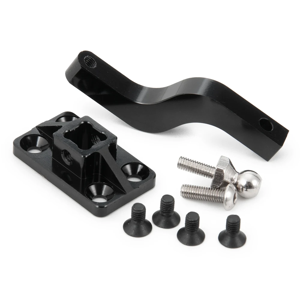 YEAHRUN CNC Metal Tow Trailer Hook Drop Hitch Receiver for Axial SCX10 1/10 RC Crawler Car Truck Upgrade Parts Accessories