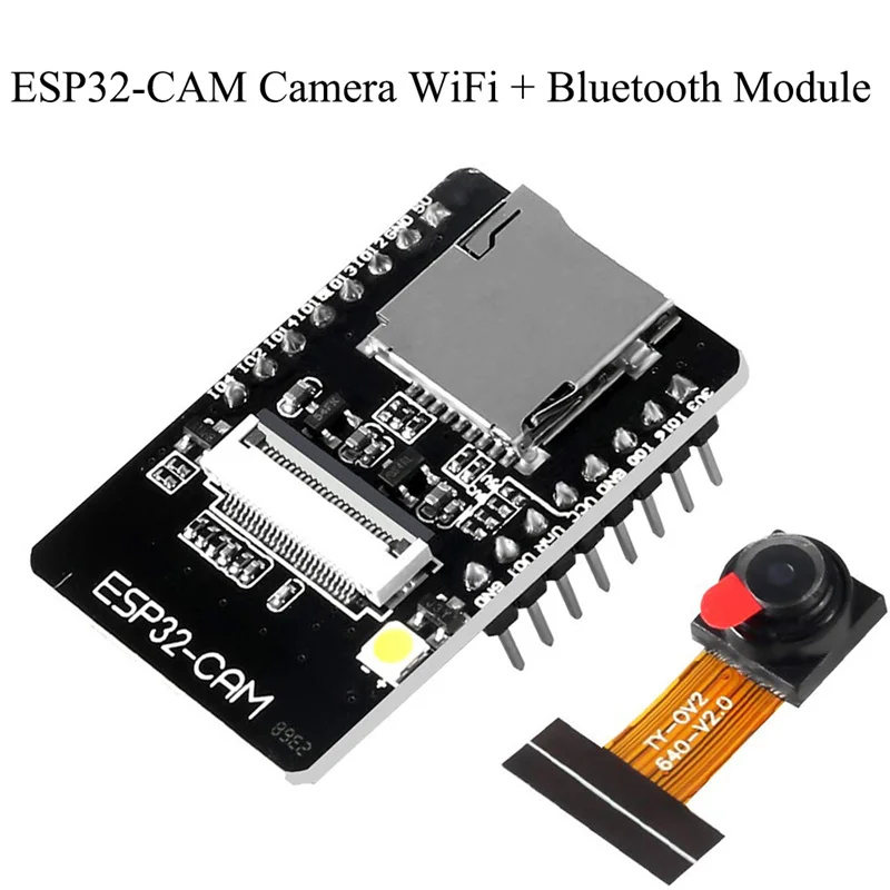 3 sztuk/partia ESP32-CAM AMP WiFi i moduł Bluetooth ESP32-S szeregowy do WiFi ESP32 CAM rozwoju pokładzie z modułami kamery