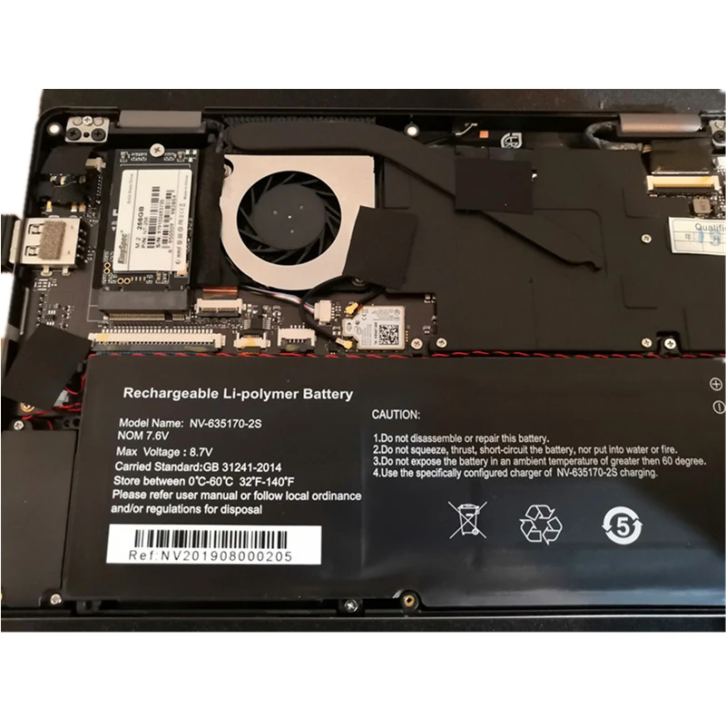 Neuer NV-635170-2S Laptop Akku 7,6 v 3500mah 4200mah für Chuwi Minibook 8 cwi526 cwi519 Tablet PC
