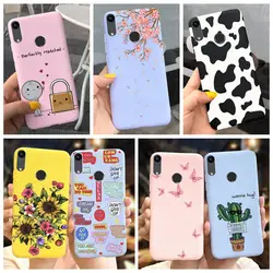 For Honor 8A Case For Huawei Honor 8A Prime Cover Silicone Cow Soft Phone Cases For Honor 8A JAT-LX1 Honor 8A Pro JAT-L41 Bumper