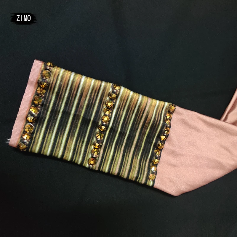 เซ็กซี่คลีโอพัตราทอง Rhinestone Nude Jumpsuit PARTY ชุดวันเกิดสําหรับผู้หญิงไนท์คลับคริสตัลเครื่องแต่งกายนักร้อง POLE Dance RAVE