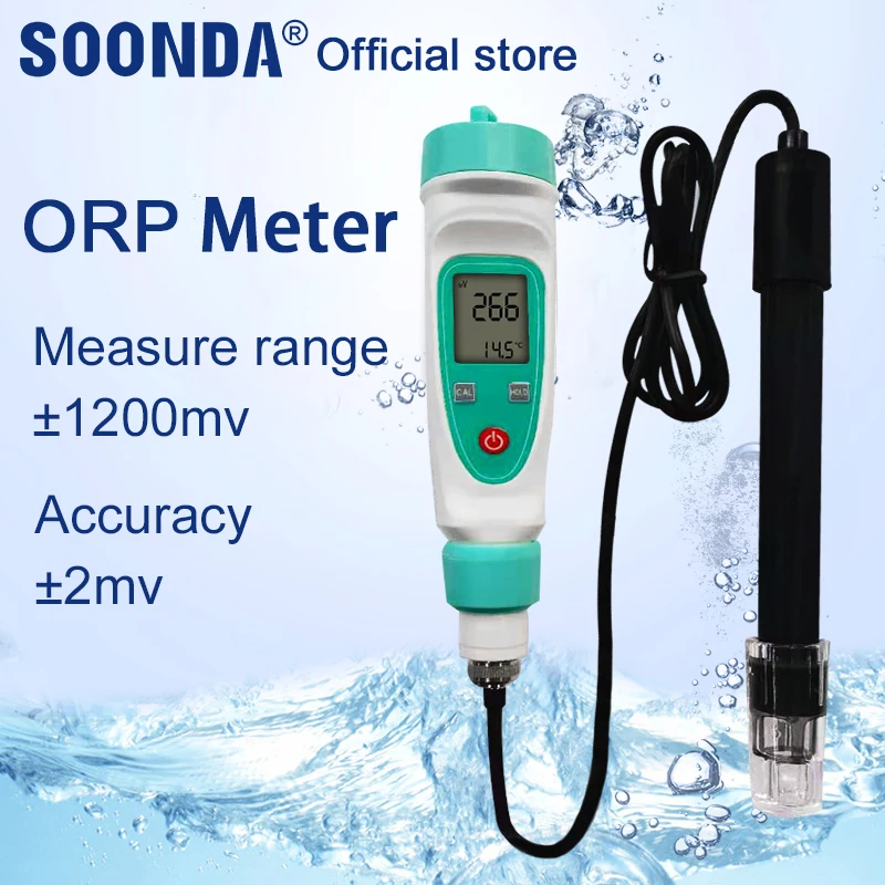 

Water ORP Meter ORP Pen Water Quality Monitor Redox Potential Tester Negative Potential Pen Tester ORP Meter