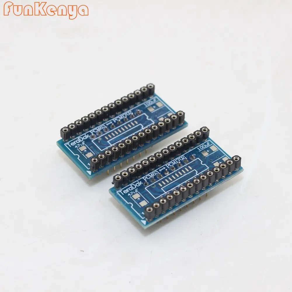 1 Pair Finsihed DAC Board PCM63 To PCM1702 / PCM1702 To PCM63 Decoding Chip Module ( No Chip )