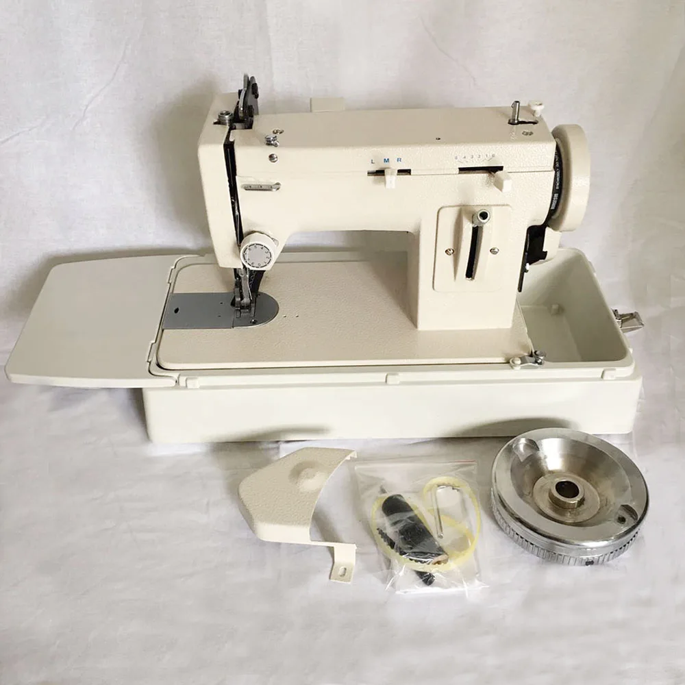 

MK306 household heavy duty sewing machine with big fly wheel and plastic case