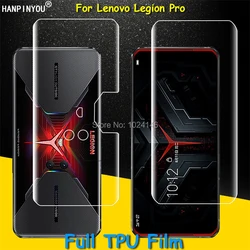 Front / Back Full Coverage Clear Soft TPU Film Screen Protector For Lenovo Legion 2 Pro Phone Duel 2 Cover Curved Parts