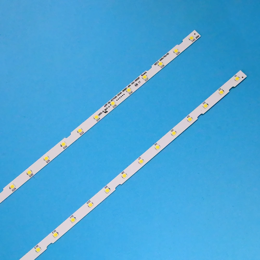 10pcs/lot LED Backlight strip for Samusng 55NU7100 UE55NU7300 UE55NU7100 UE55NU7105 AOT_55_NU7300_NU7100 BN96-45913A BN61-15485A