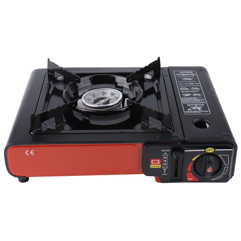 

Outdoor Portable Foldable Gas Stove Dual Use Hiking Set Camping Stove Equipment for Hiking Trekking Picnic Party