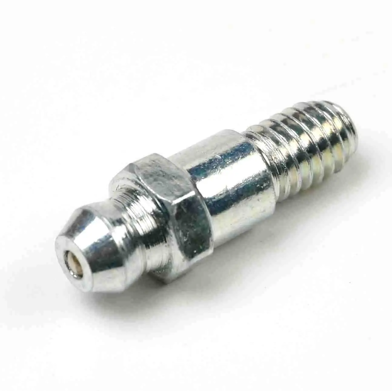 10pcs M6 Metric Pitch 1.0mm Male Lengthen Straight iron Grease Zerk Nipple Fitting For Grease Gun