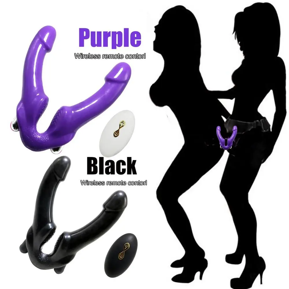 สอดใส่คู่ Strapon Dildo Vibrator สำหรับคู่เร้าอารมณ์ Intimate สินค้า10 Speed Anal Vibrator เซ็กซ์ทอยสำหรับสตรี