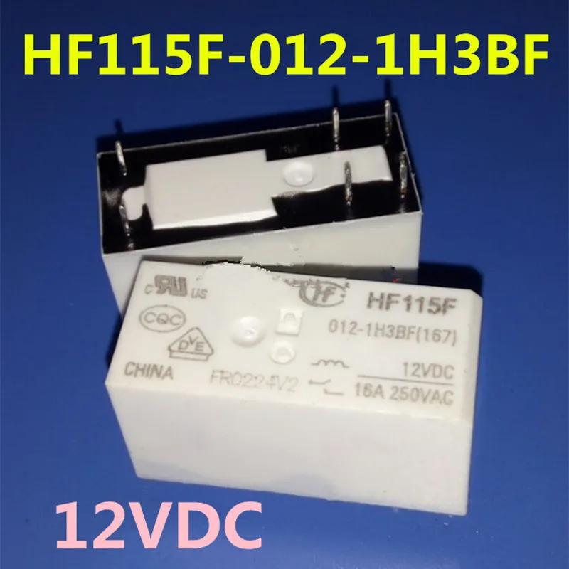 

Relé HF115F 012-1H3BF (167) 115F-1A-6P-12V