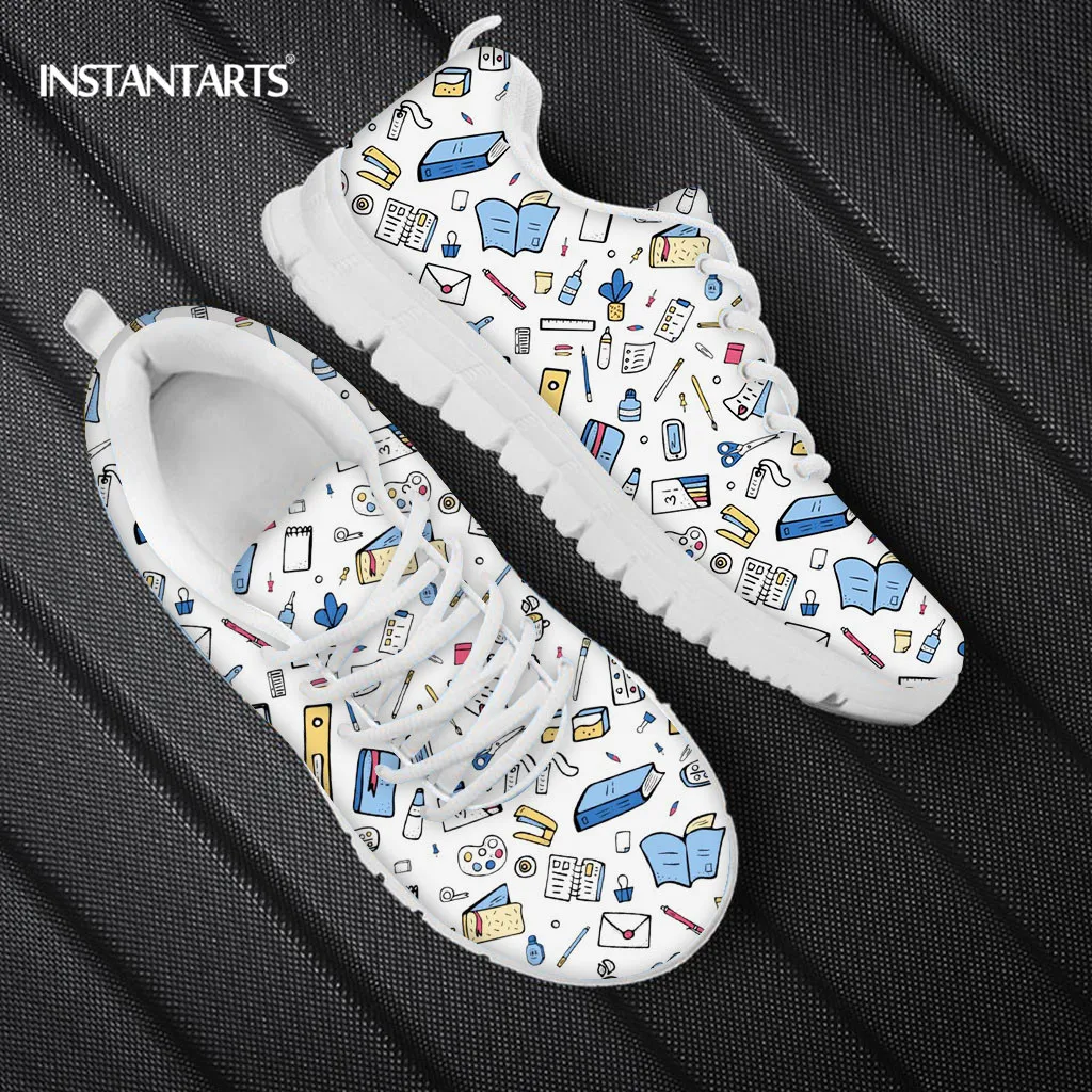 Cute School Supplies Chemical Casual Shoe for Women 2021 Lace Up Luxury Designer Boys Girls Woman Flats Shoes Ladies Sneakers