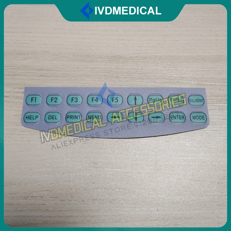 

Mindray BC2600 BC2800 BC2600VET BC2800VET Hematology Analyzer Button Membrane Keyboard Panel Keypad Panel English 2800-20-28729