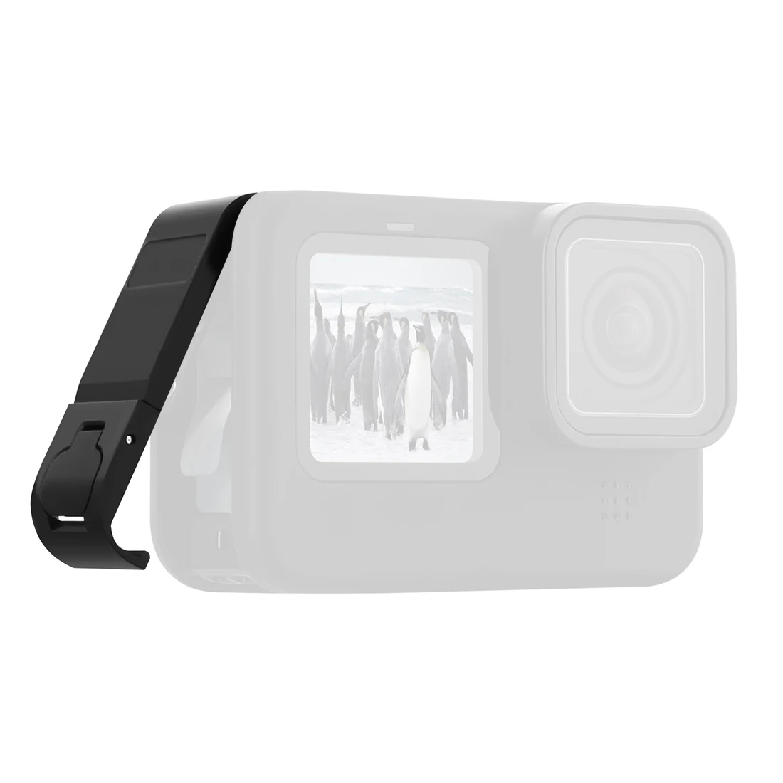 Neue Batterieabdeckung, abnehmbarer Ladeanschluss, Adaptertür für GoPro Hero 13 12 11, Schwarz, Mini 10, 9, Seitengehäuse, Action-Kameraschutz – Detail 17