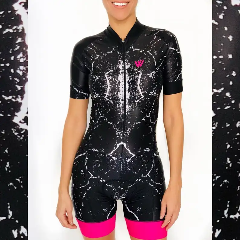 Sports Wear Cycling Triathlon Suit Women Clothes 2020 Skinsuit Body Roupa De Ciclismo Feminino Rompers Womens Jumpsuit Triatlon