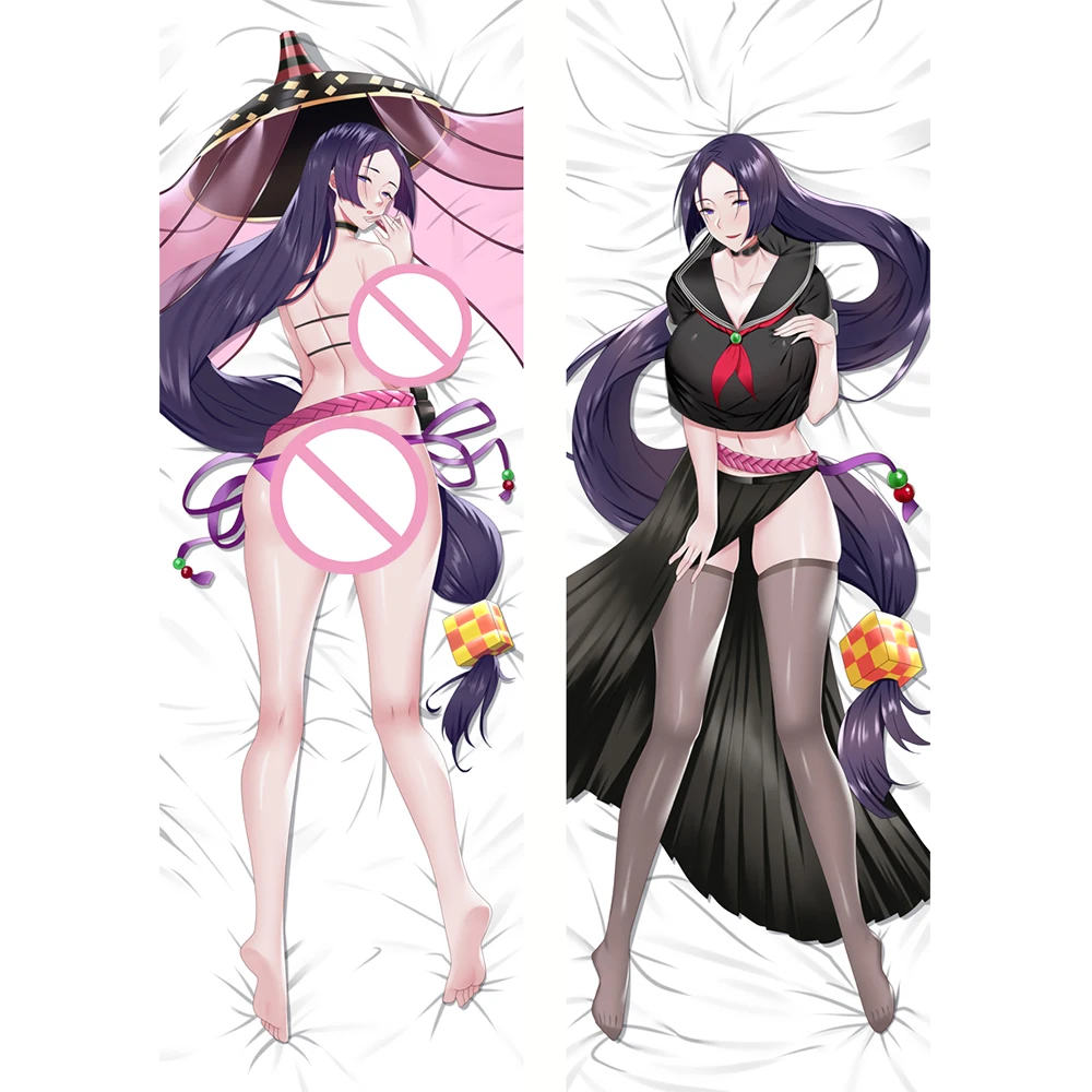 

Fate/grand Order Fgo Cosplay Anime Pillowcase Minamoto No Raikou Hugging Body Pillow Case 59Long Dakimkaura Case Room Gifts