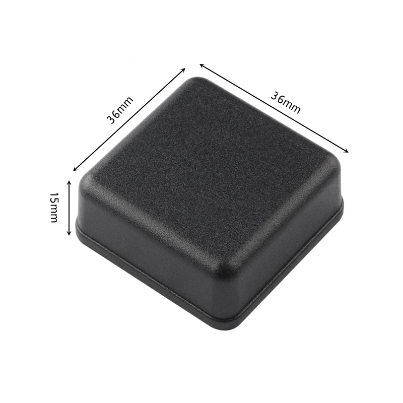 Mały plastikowy projekt przypadku DIY obudowa z tworzywa sztucznego dla elektroniki obudowa abs skrzynka przyłączowa PCB pulpit Box 36*36*15mm — zdjęcie 2