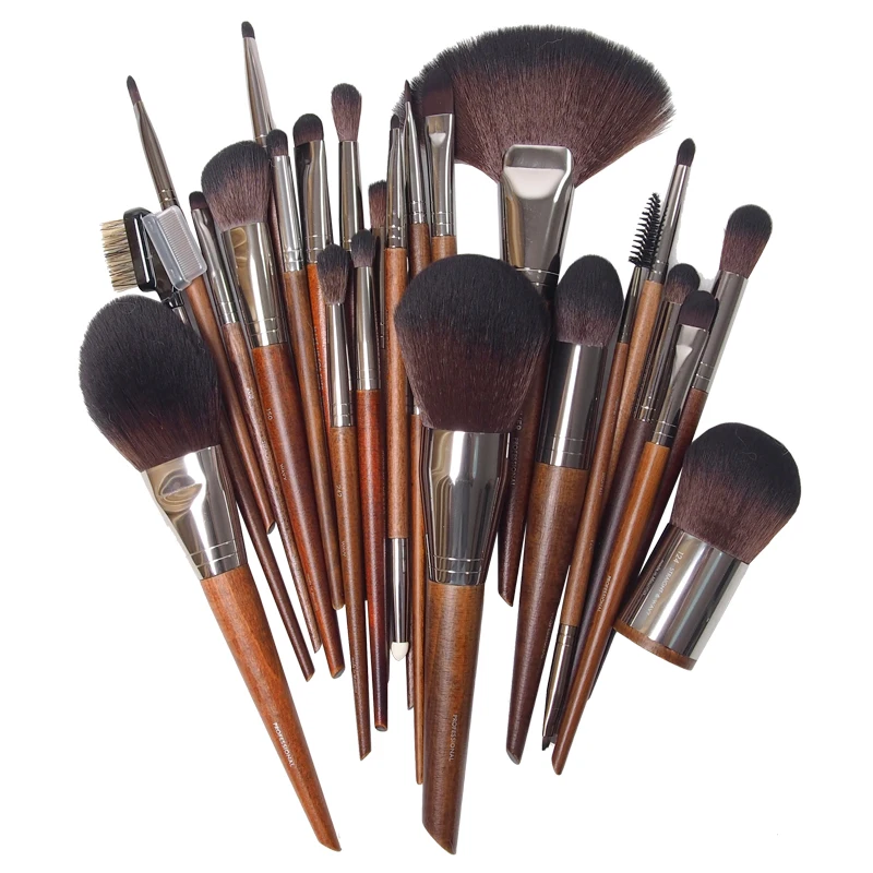 MUF Serie Schönheit Make-Up Pinsel 1 stücke Original Holz Make-up Pinsel Schönheit Lidschatten Blending Tool Brochas Maquillaje