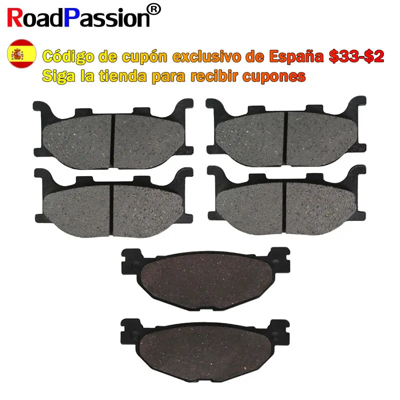 Pastillas de freno delantero y trasero para motocicleta, accesorio para YAMAHA XP500 XP 500 t-max Tmax 500 2004 - 2007 YP400 YP 400 Majesty 400 2005 - 2013