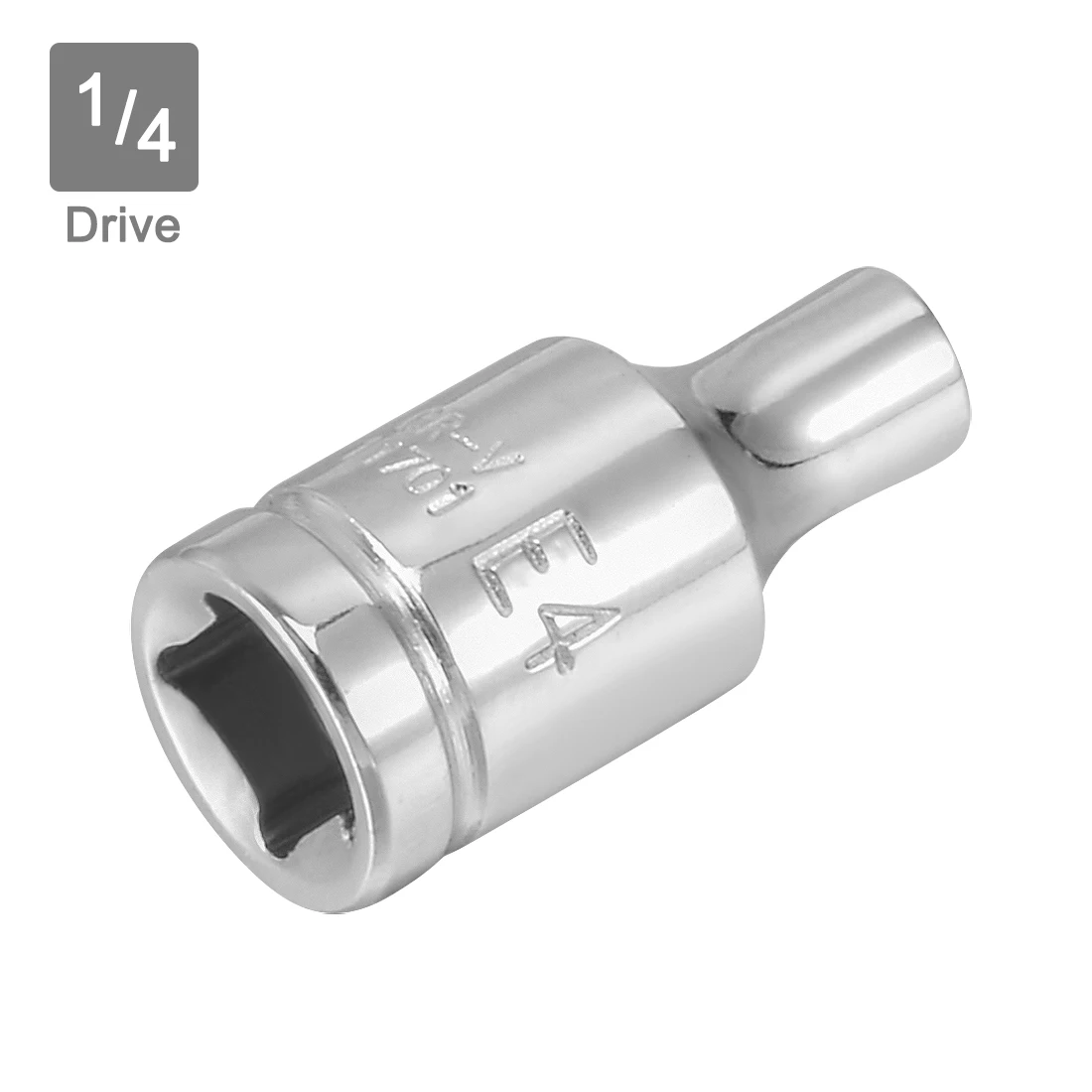 uxcell 2Pcs 1/4-inch Drive E4 External Torx Shallow Socket, Cr-V Steel