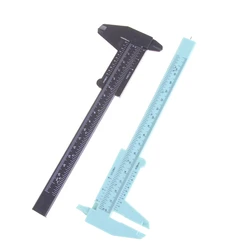 Double Scale Sliding Gauge Eyebrow Ruler Tattoo Permanent Makeup Eyebrow Tattoo Measuring Ruler Caliper Measure Tool