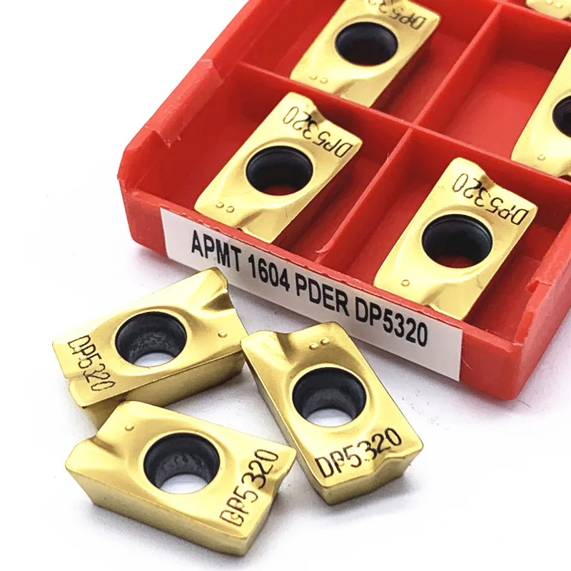 APMT1604PDER DP5320/DP5420 APMT1135PDER DP5320/DP5420คาร์ไบด์เครื่องกลึงเครื่องตัด Turning Insert