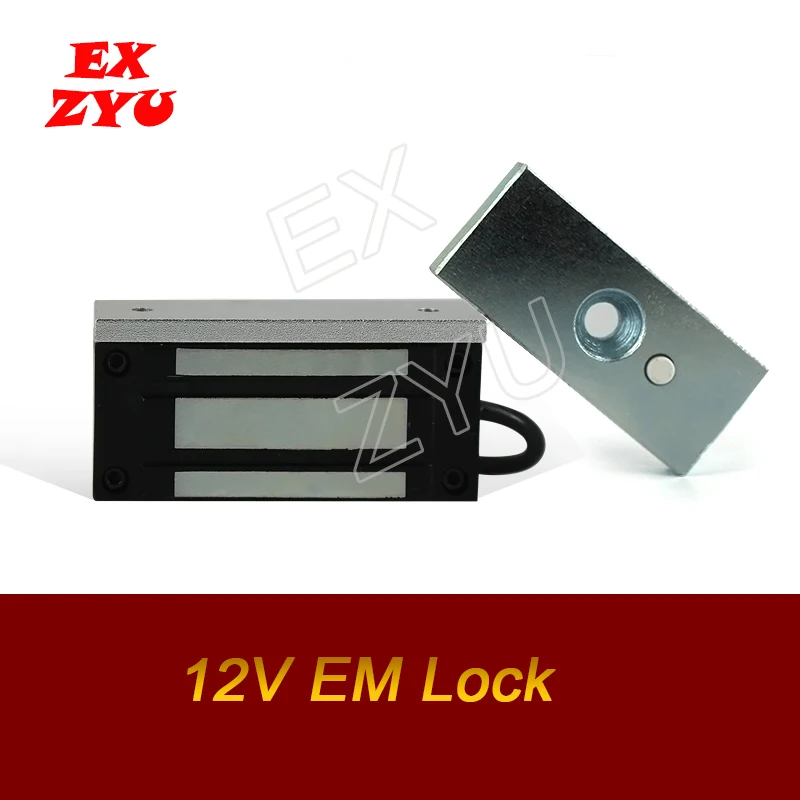 

12V EM Lock magnetic escape room prop installed on the door electromagnet lock for chamber game suction 60KG 180KG