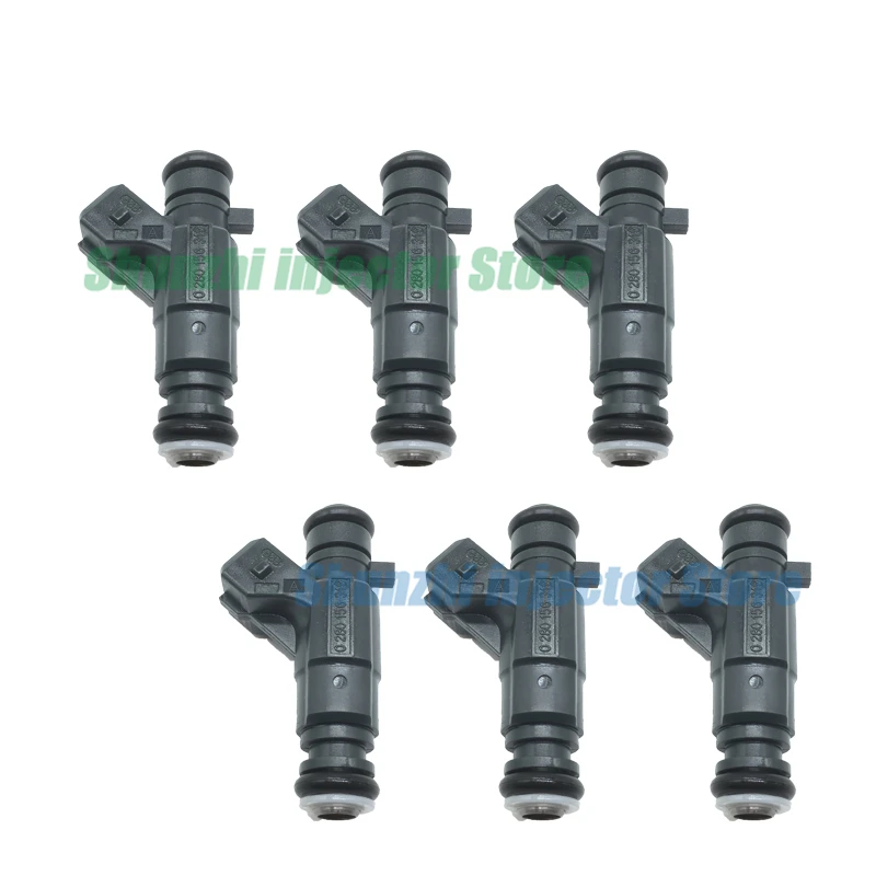 

6PCS Fuel Injector Nozzle For x5 x6 rancher z6 zforce z6-ex 500 600 2011 2012 2013 OEM:0280156319 018B-171000