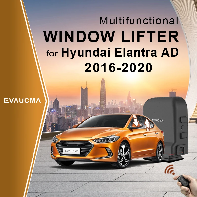 

Remote Car Power Window lifter for Hyundai Elantra AD Car Automatically 4 Door Window Closer Closing Open Kit for elantra AD