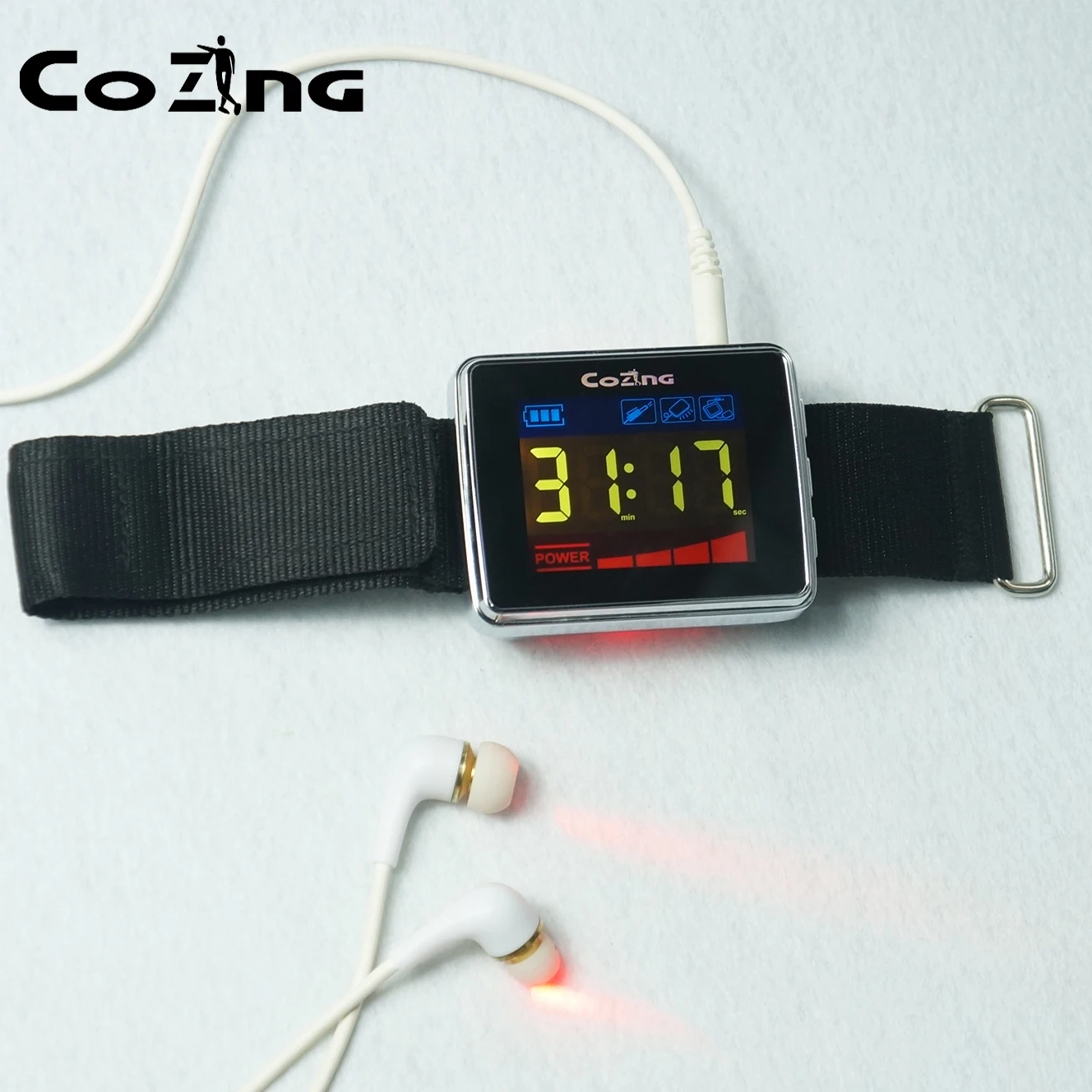 Physiotherapy Equipment Diabetes Treatment Portable Equipment Wrist Type LLLT Nasal Polyps Laser Therapy Watch for Health Care