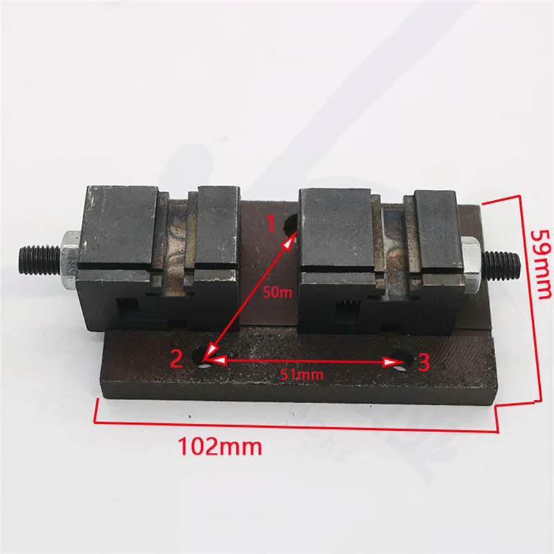 CHKJ For Defu Key Machine 368A Original Fixture with Mounting Base Plate For Defu Key Machine Fixture Accessories High quality