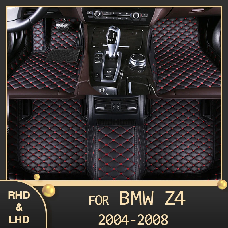 

MIDOON Car floor mats for BMW E85 Z4 2004 2005 2006 2007 2008 Custom auto foot Pads automobile carpet cover