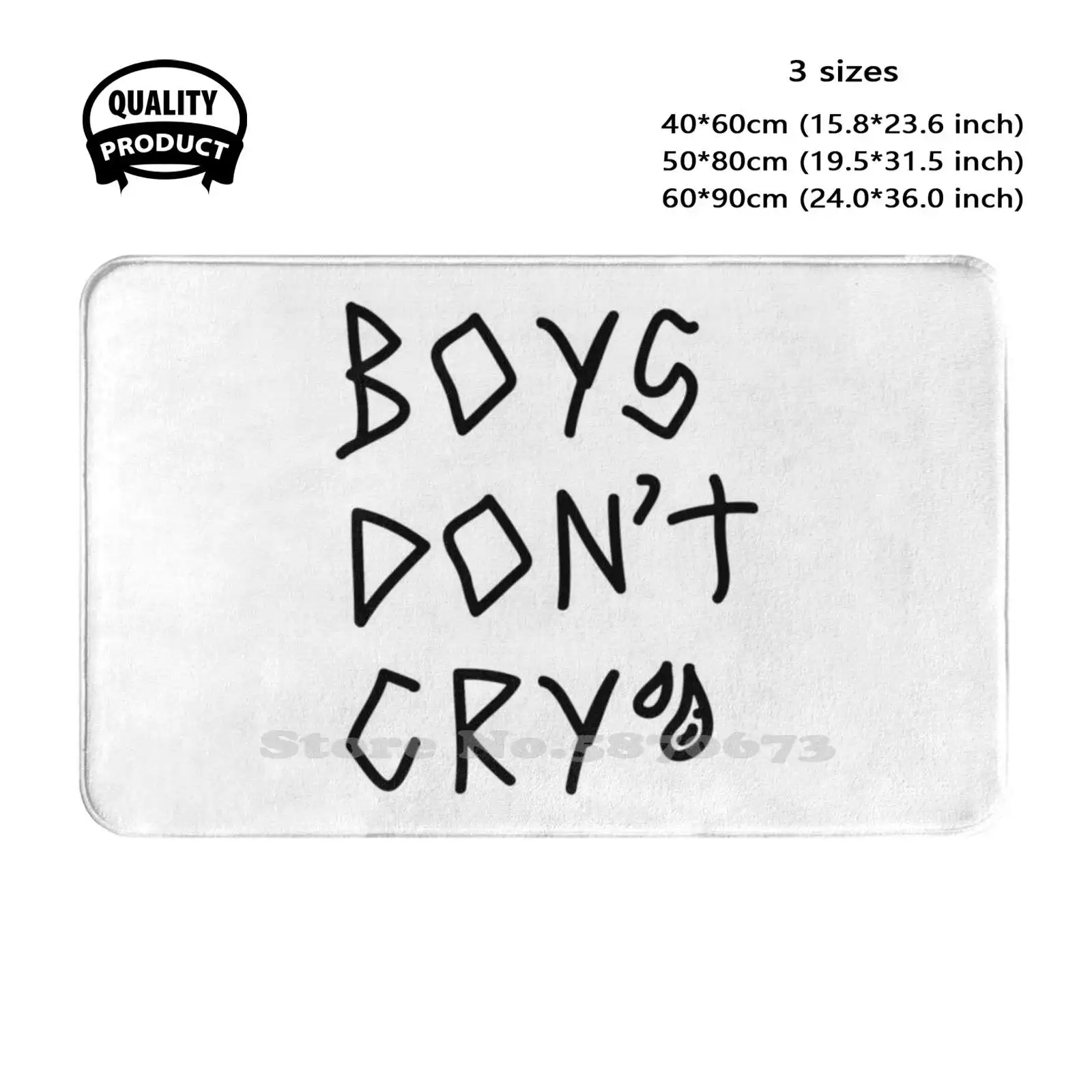 Boys Don′T Cry Soft Cushion Home Carpet Door Mat Car Rug Rels B Concerts Rels B Tickets The Latina Rels B Rels B To Me Rels B