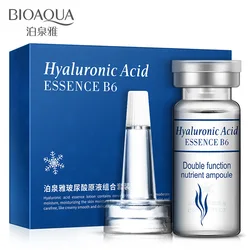 BIOAQUA 10PCS/Set Hyaluronic Acid Serum Moisturizing Vitamins E Facial Moisturizing Anti Wrinkle Aging Collagen Day