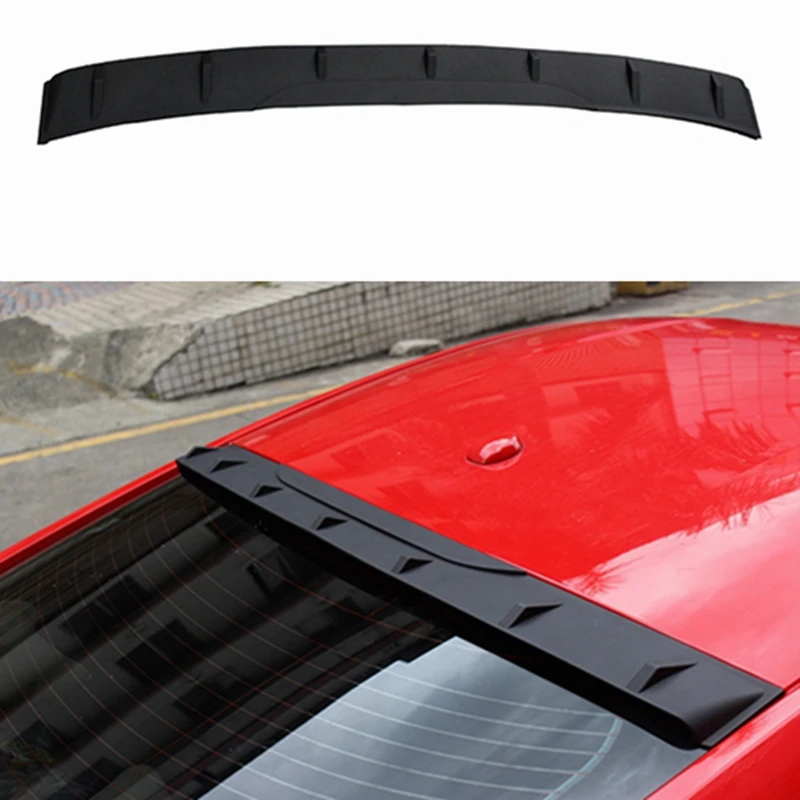 Car shape suitable for Ford Mustang Coupe 2015 2016 2017 High quality ABS material guide trunk wing and lip to make car parts